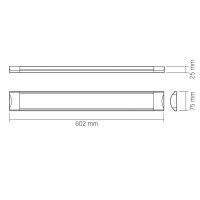 Linear LED Batten Leuchte VIDEX-BATTEN-LED-18W-4000K Batten Light