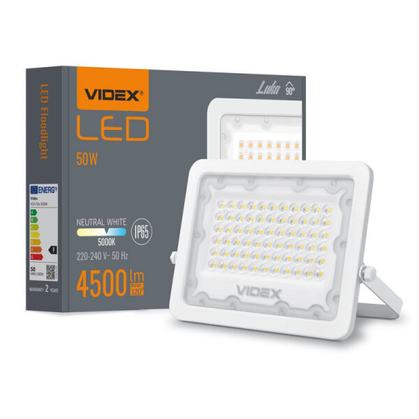 LED Flutlicht VIDEX-FLOOD-LED-LUCA-50W-5000K Floodlight