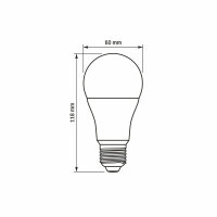 LED Glühlampe VIDEX-E27-A60-12W-6000K