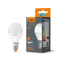 LED Glühlampe VIDEX-E14-G45-7W-3000K