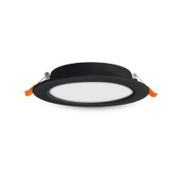 LED Einbaustrahler Downlight Fixture VIDEX-DOWNLIGHT-LED-DLBR-064-BLACK-6W-4000K