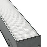 LED-Linienleuchte VIDEX 50W 1.2М 5000K 5000Lm Schwarz Linearlampe