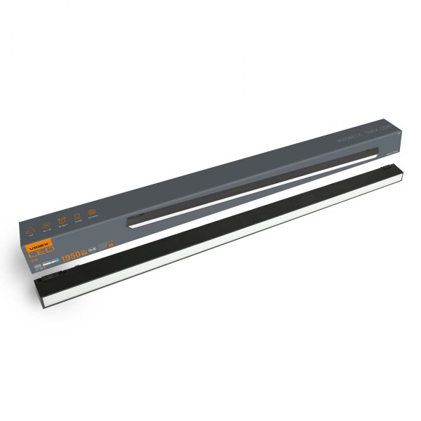 LED-Leuchte für magnetisches Slim-Schienensystem VIDEX VL-TRMS-LD460B Schwarz