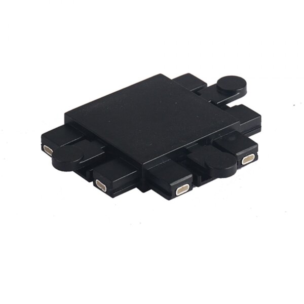 T-Stecker für magnetische Sammelschiene VIDEX VL-TRMS-FC02B Schwarz