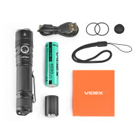 Wiederaufladbare ZOOM LED Taschenlampe VIDEX VLF-A213Z 1500Lm 5000K