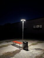 LED-SOLARPARKLEUCHTE mit Bewegungssensor VIDEX VL-GLSO-1254-S