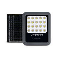 LED Solar-Flutlicht VIDEX-FLOOD-LED-SOLAR-HORS-500-5000K