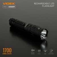 WIEDERAUFLADBARE LED-TASCHENLAMPE VIDEX VLF-A156R 1700Lm 6500K